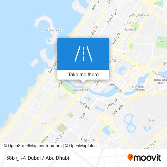 58b شارع map