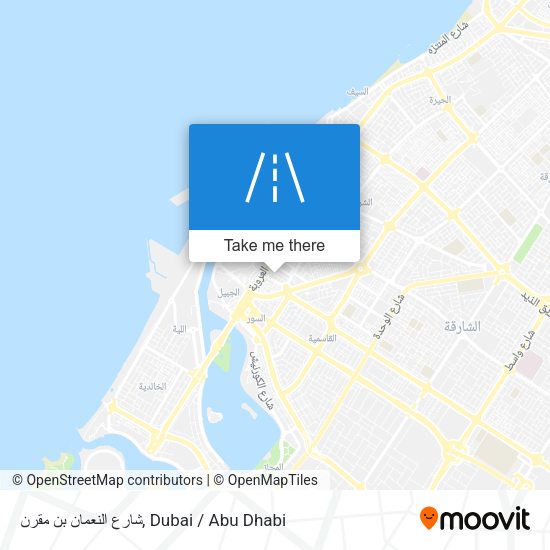 شارع النعمان بن مقرن map
