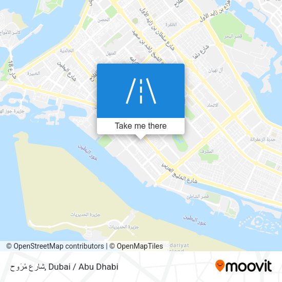 شارع مْرَوح map