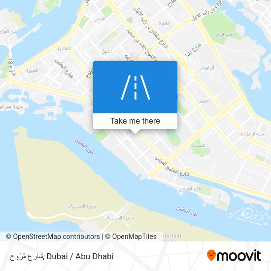 شارع مْرَوح map