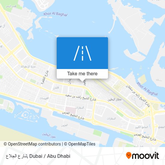 شارع الجِلاع map