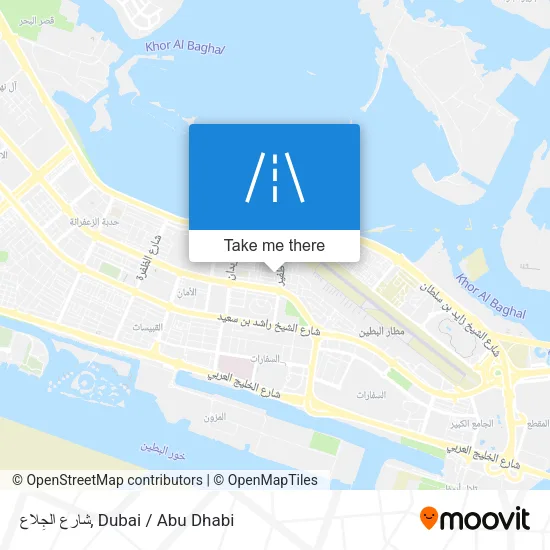 شارع الجِلاع map