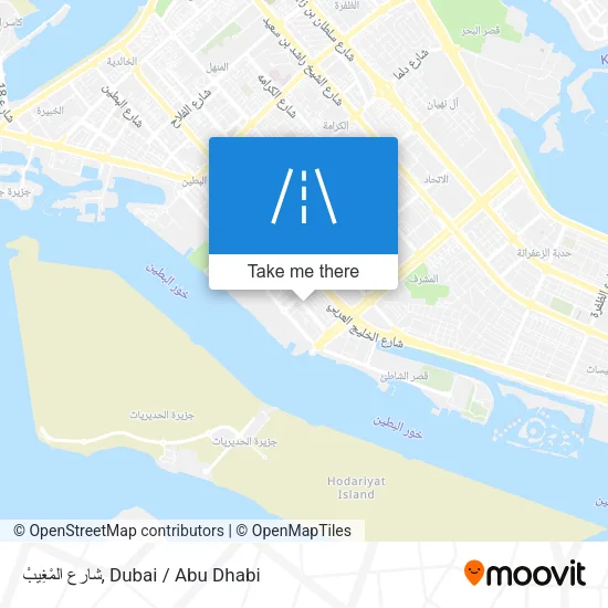 شارع المْغِيبْ map