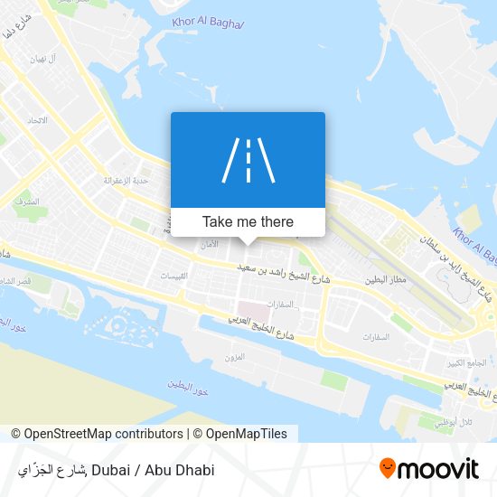شارع الجَزّاي map