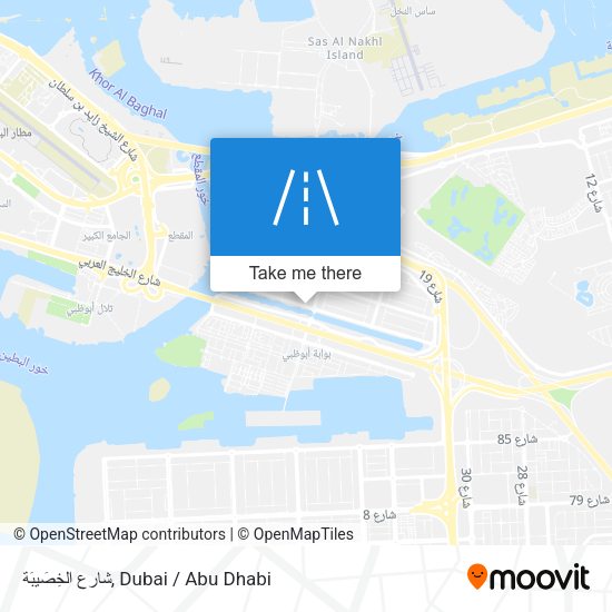 شارع الخِصَيبَة map