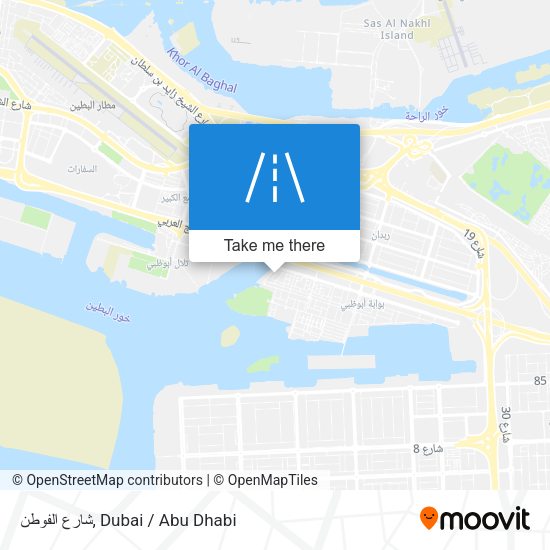 شارع الفوطن map