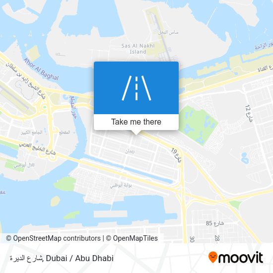 شارع الديرة map