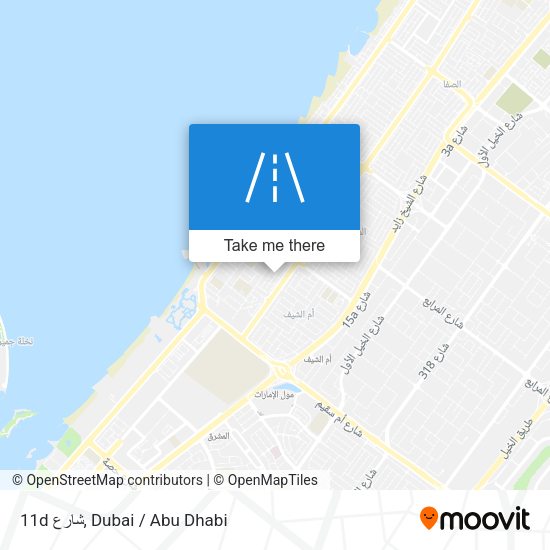 11d شارع map