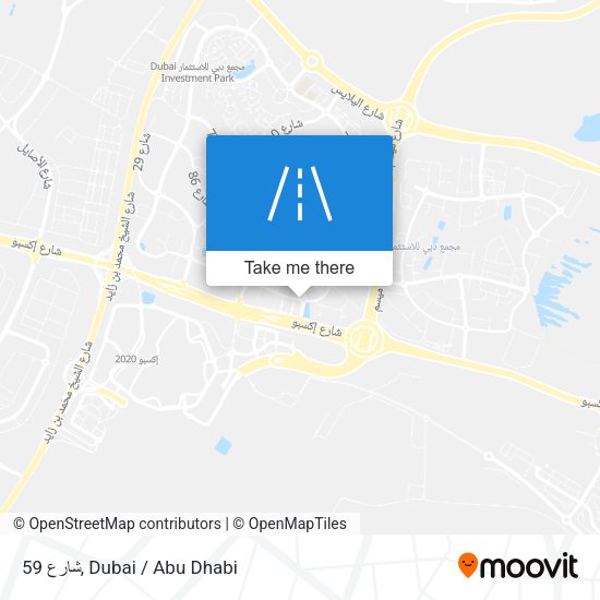شارع 59 map
