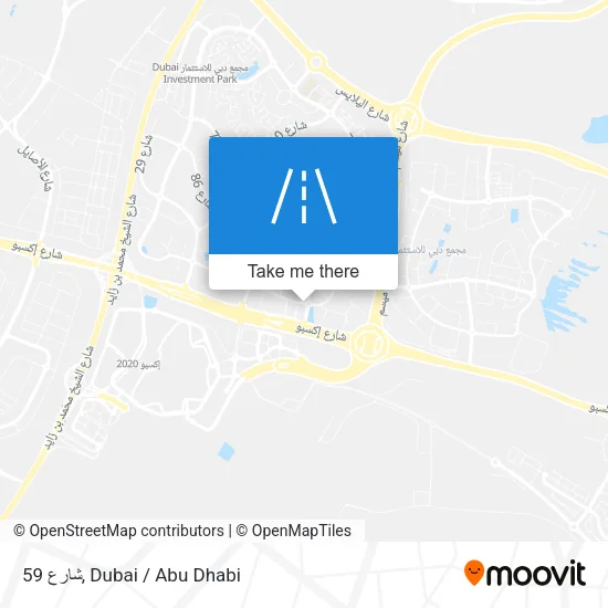 شارع 59 map