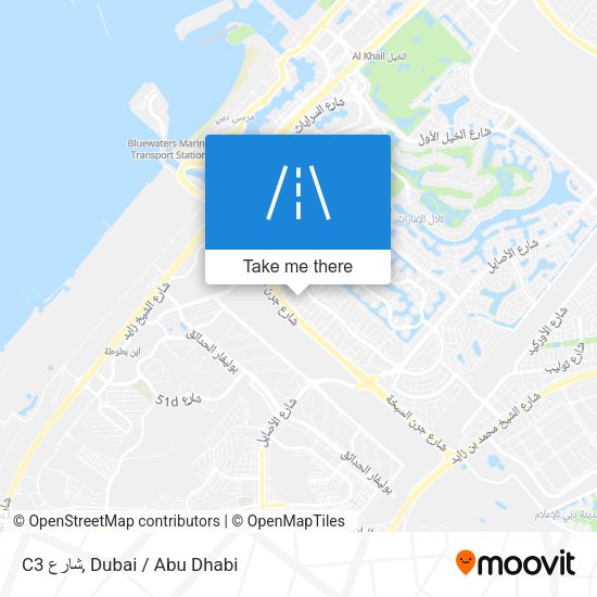 C3 شارع map