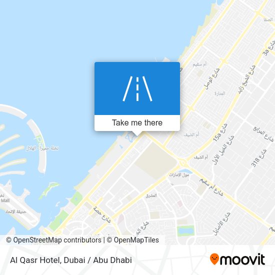 Al Qasr Hotel map