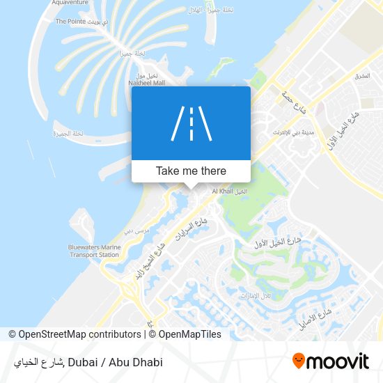 شارع الخياي map