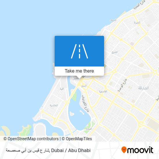 شارع قيس بن أبي صعصعة map
