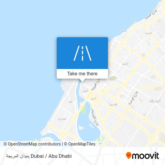 ميدان المريجة map