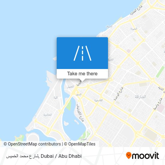 شارع محمد الخميس map