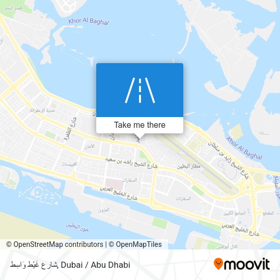شارع غَيْط وَاسِط map