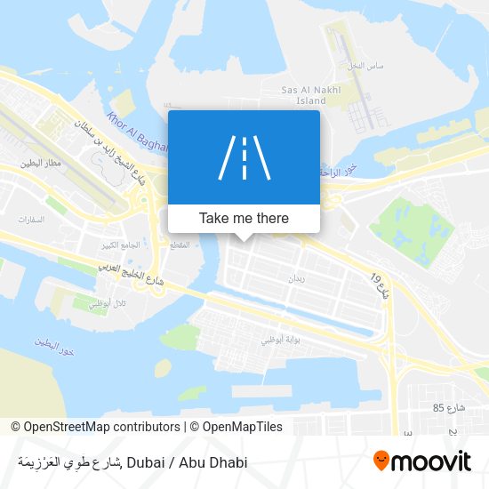 شارع طَوِي العَرْزِيمَة map