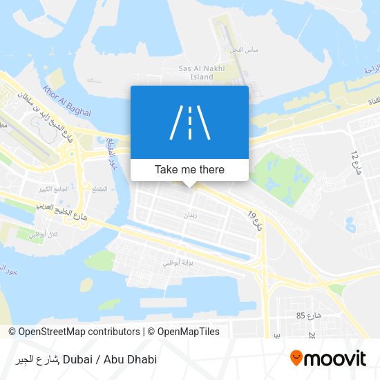 شارع الجِير map