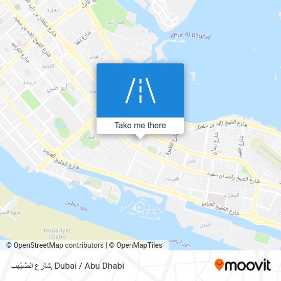 شارع الصَّيْهَب map