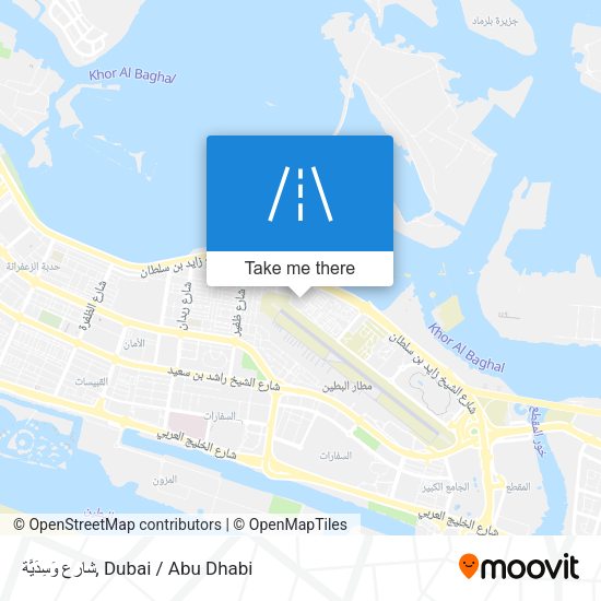 شارع وَسِدَيَّة map