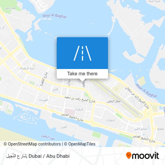 شارع النَّجِيل map