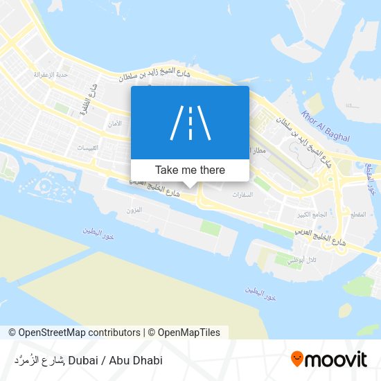 شارع الزُمرُّد map