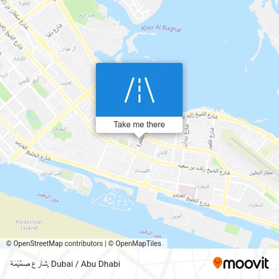 شارع صِمَّيْمَة map