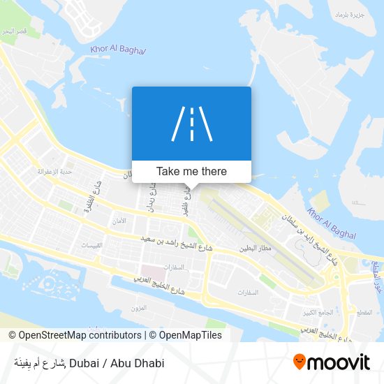 شارع أُم يِفينَة map