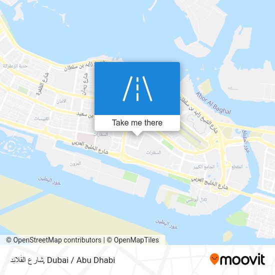 شارع القَلائِد map