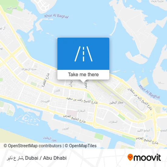 شارع نَايِر map