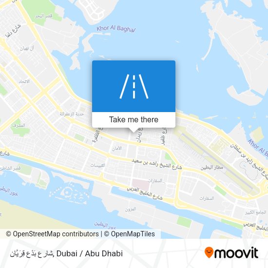 شارع بَدْع قِرَيَّان map