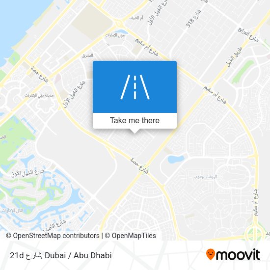 21d شارع map