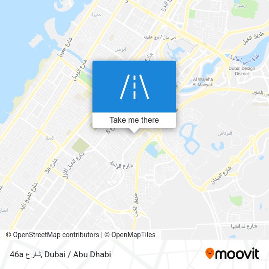 46a شارع map