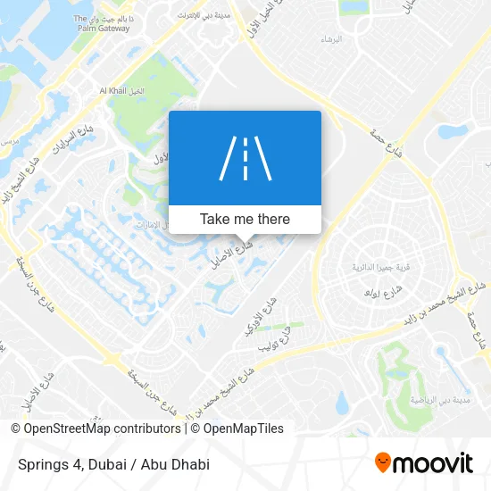 Springs 4 map
