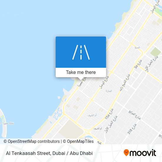 Al Tenkaasah Street map
