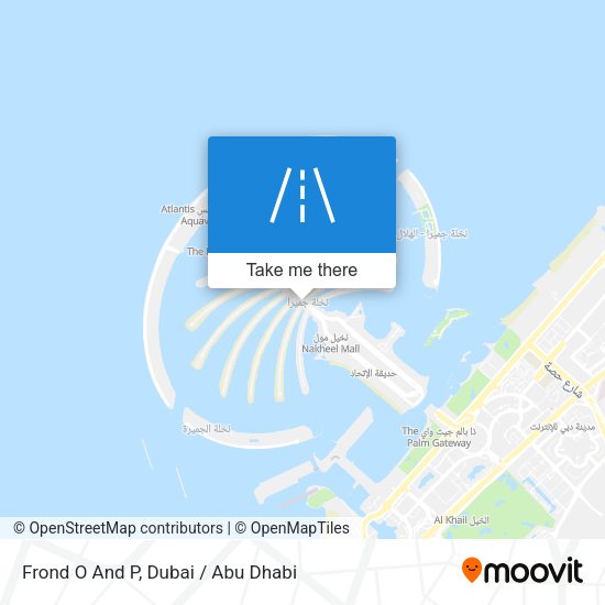 Frond O And P map