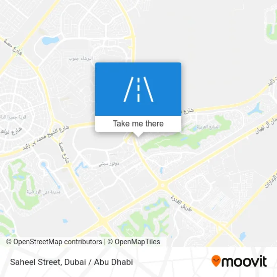 Saheel Street map