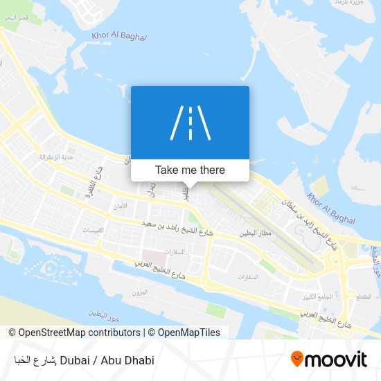 شارع الحَبا map