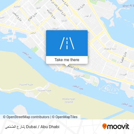شارع الصَّمْعى map