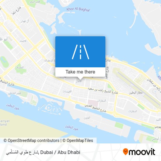 شارع طَوِي المْسَلَّمِي map