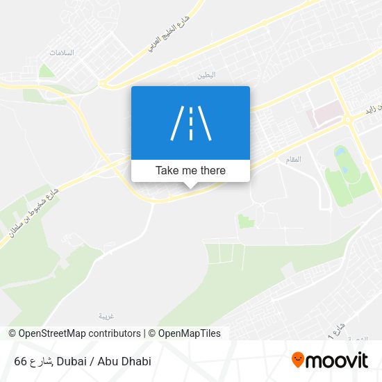 شارع 66 map
