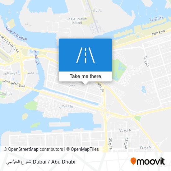 شارع الحَوَّامِي map
