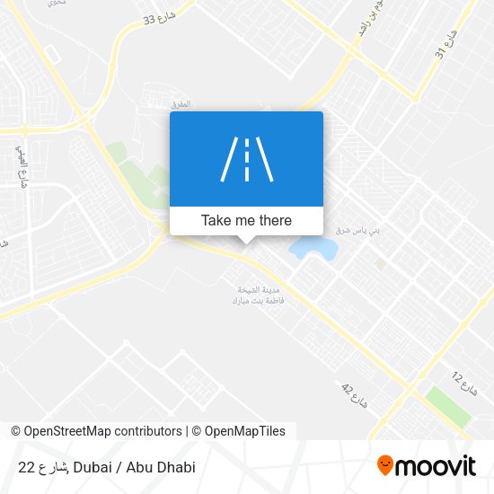 شارع 22 map