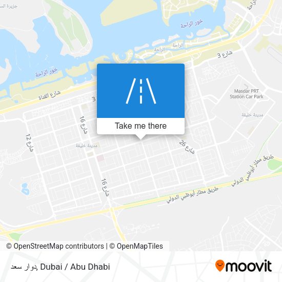 دوار سعد map