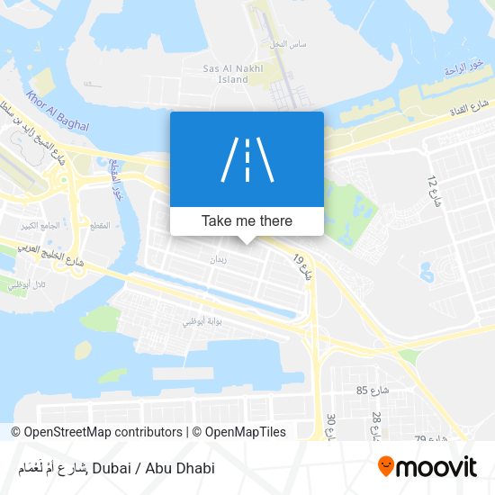 شارع أُمْ لِّعْمَام map