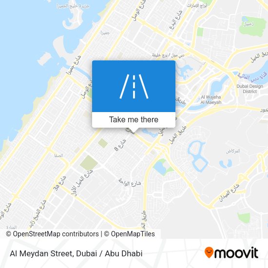 Al Meydan Street map