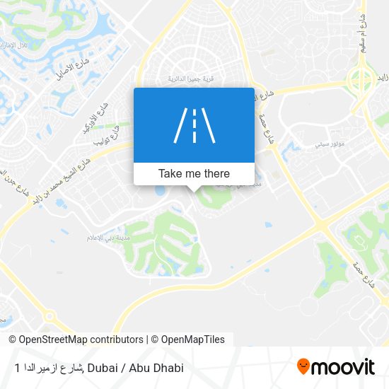 شارع ازميرالدا 1 map