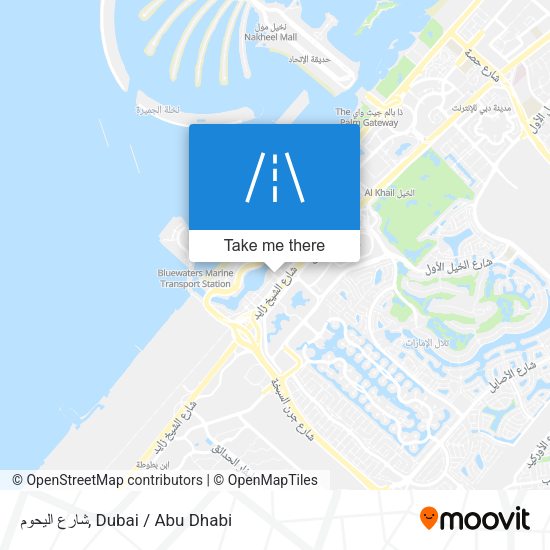شارع اليحوم map