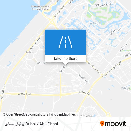 بوليفار الحدائق map